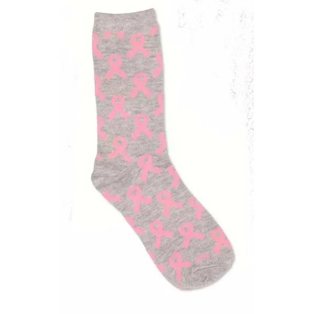 Charter Club Breast cancer Pink Ribbon 4 Pack Sock Set